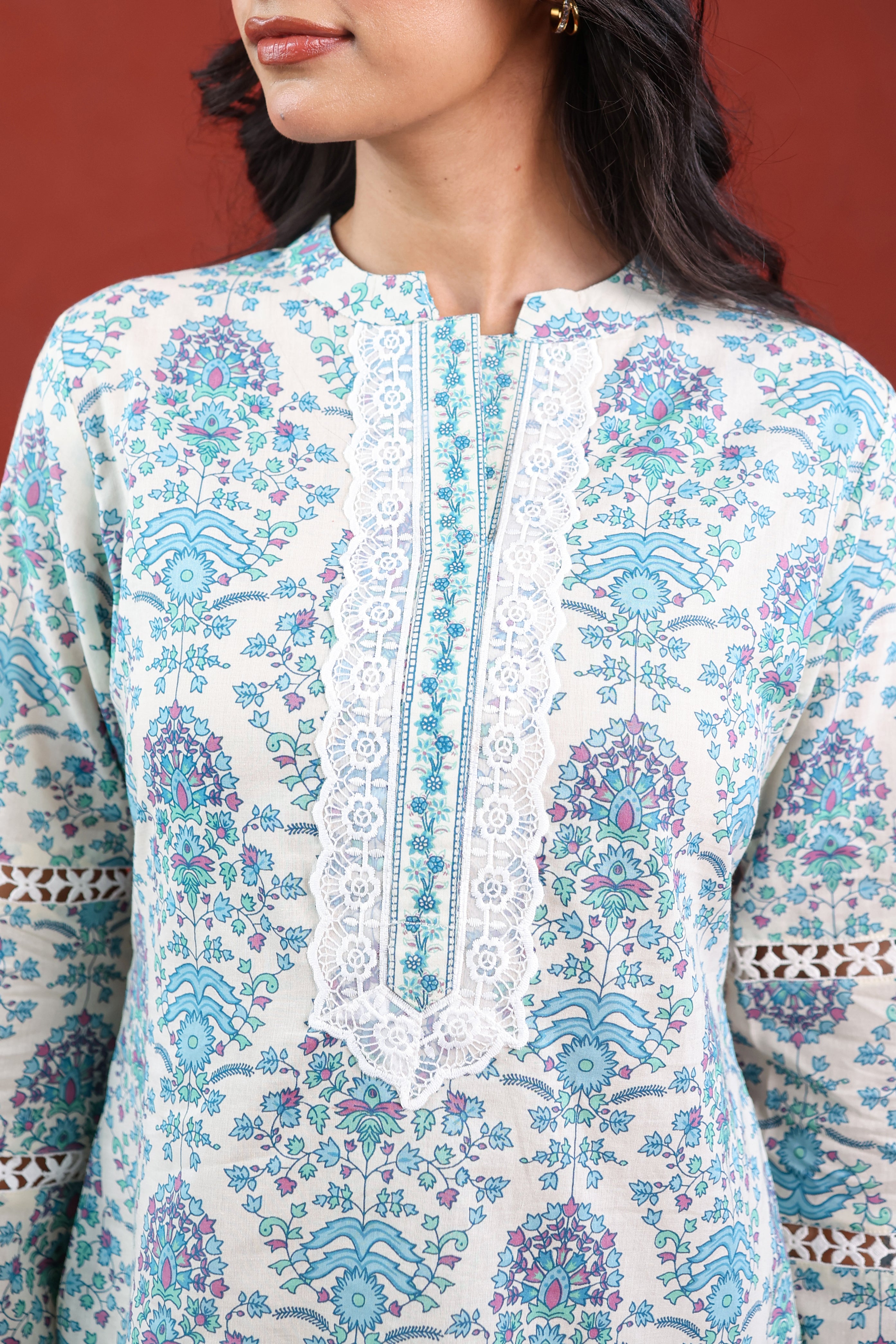 Aura Bloom Kurti Set