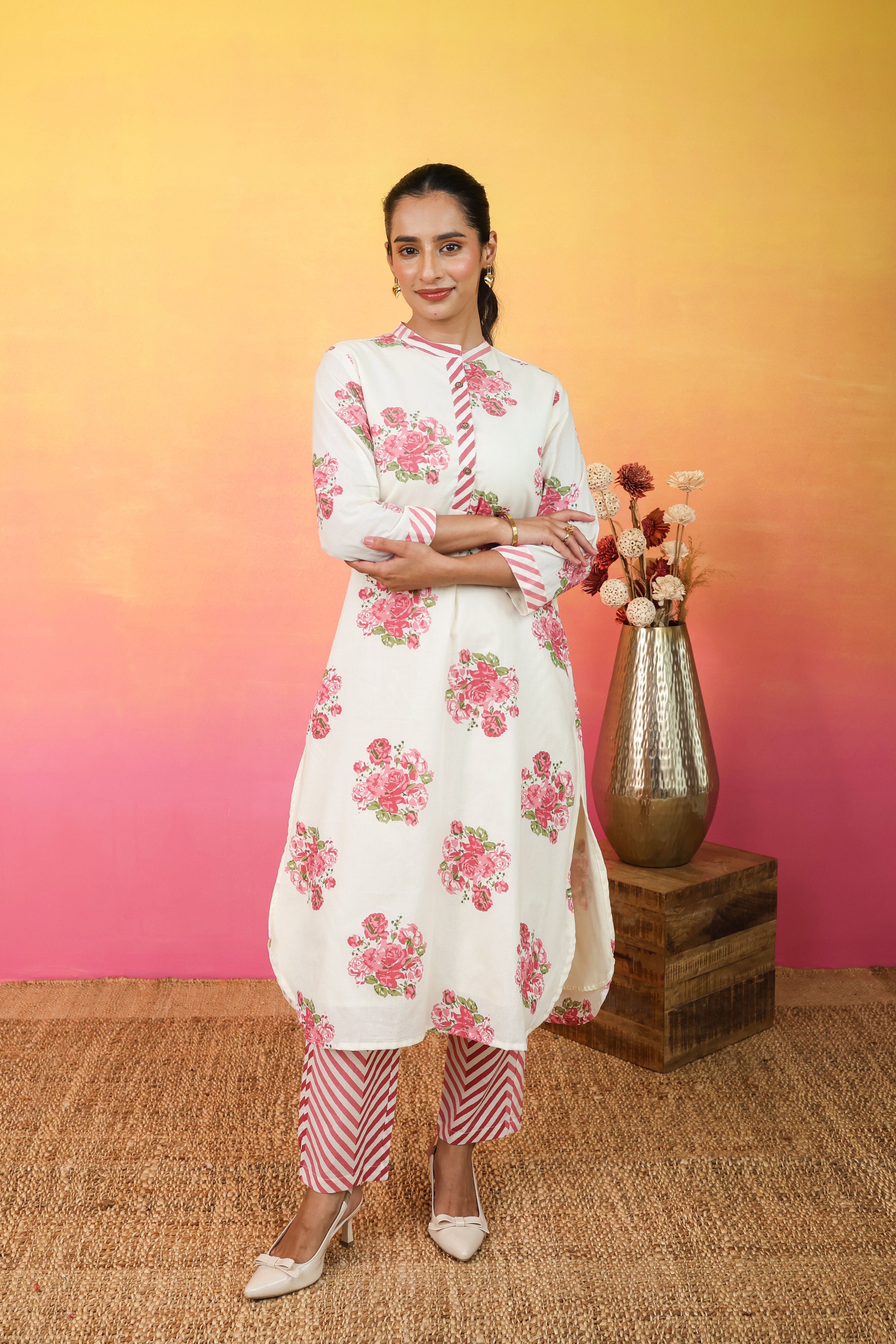 Gul Noor Kurti Set