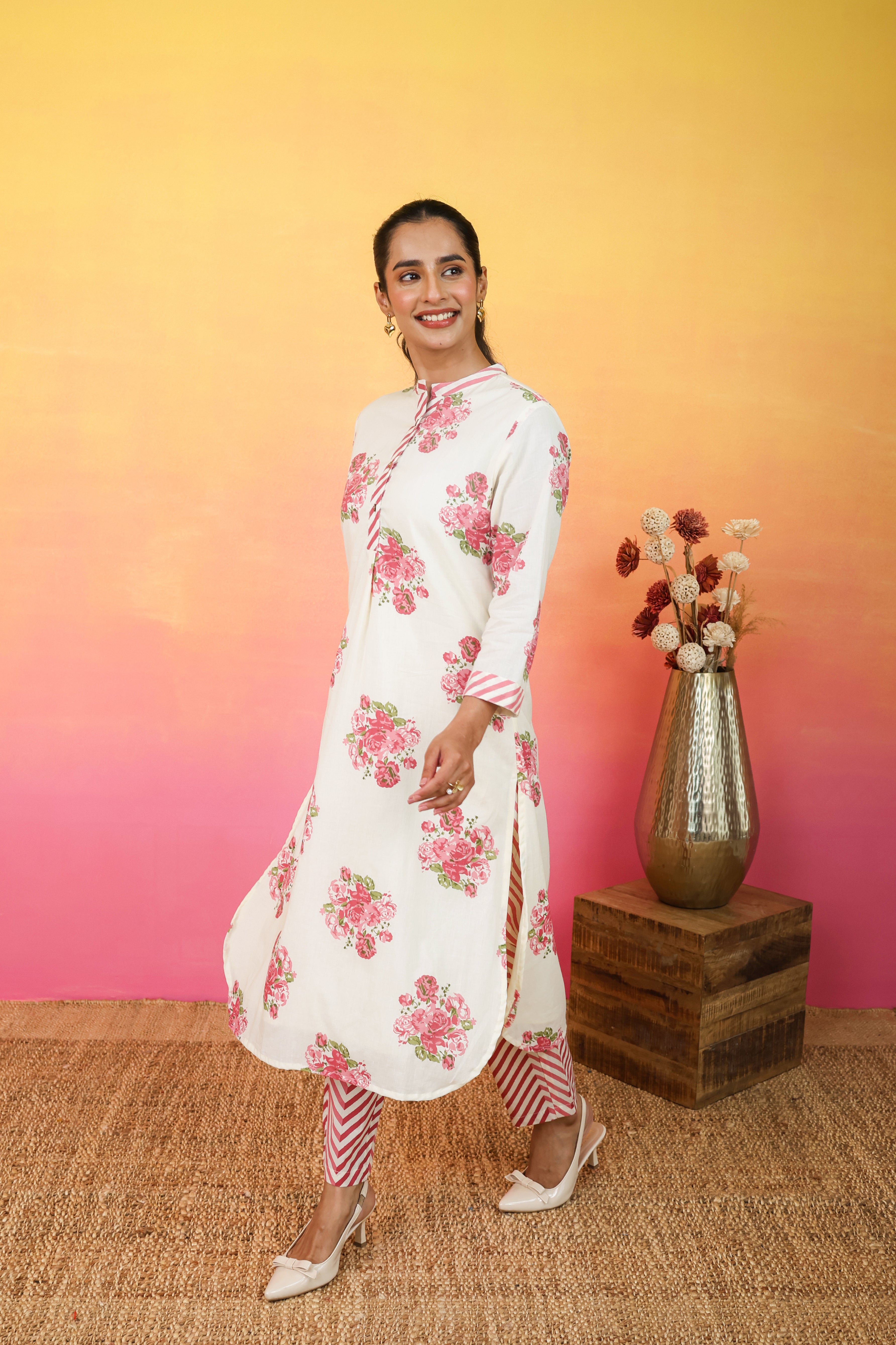 Gul Noor Kurti Set