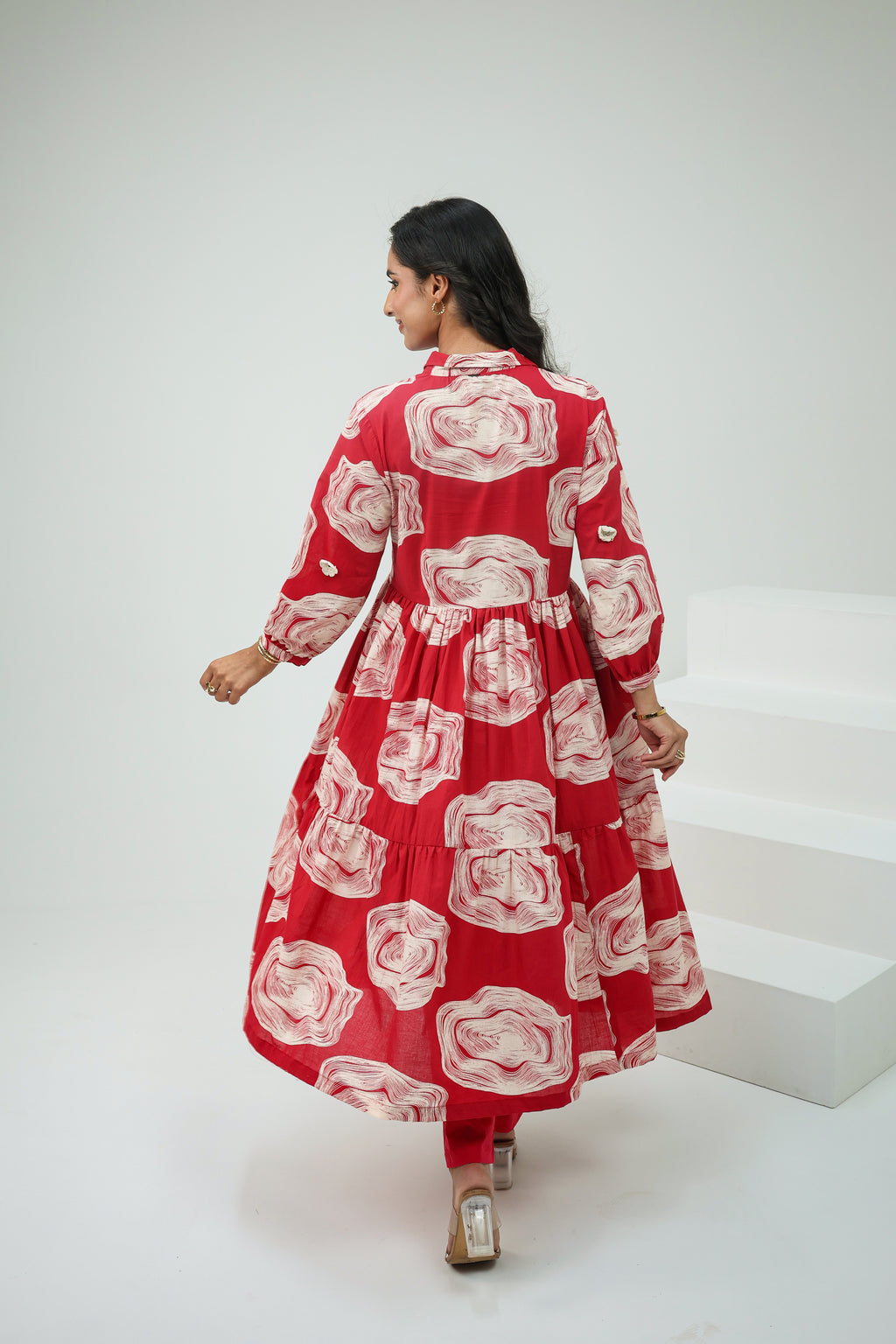 Laal Noor Kurti Set