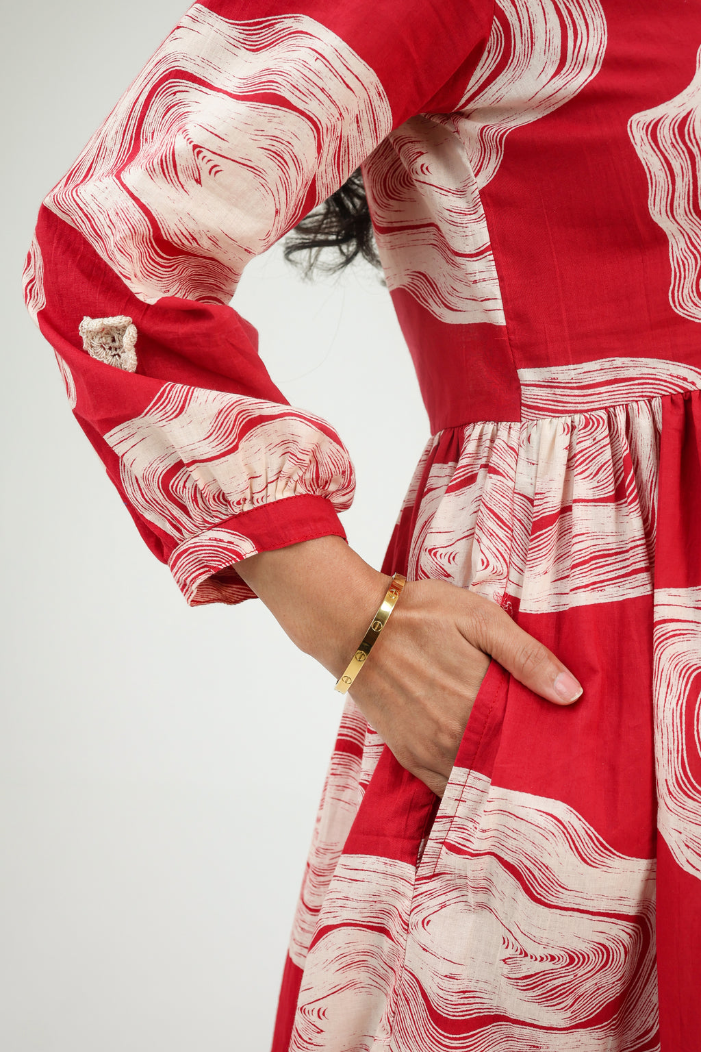 Laal Noor Kurti Set